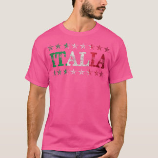 Italien Ausflug Italienische Flagge Italia Italian T-Shirt