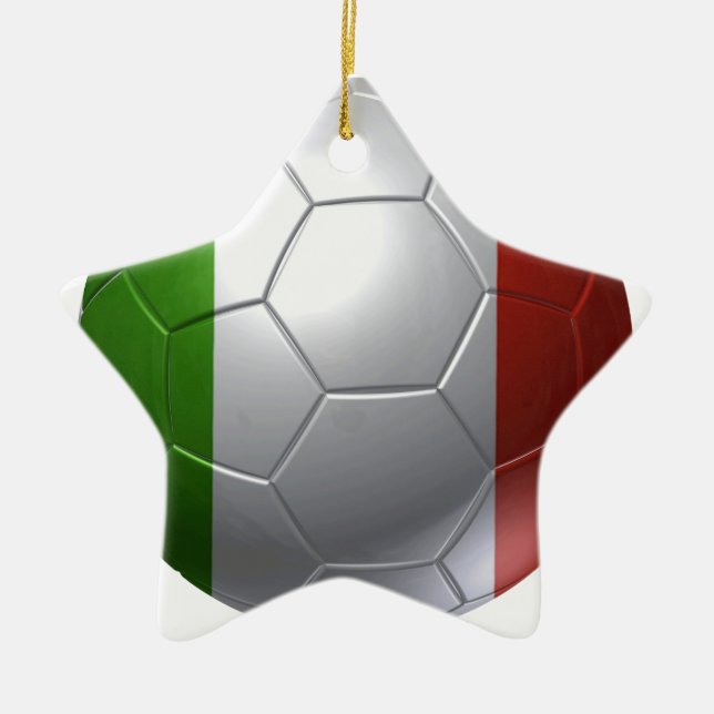 Italien-Ball Keramikornament (Vorne)