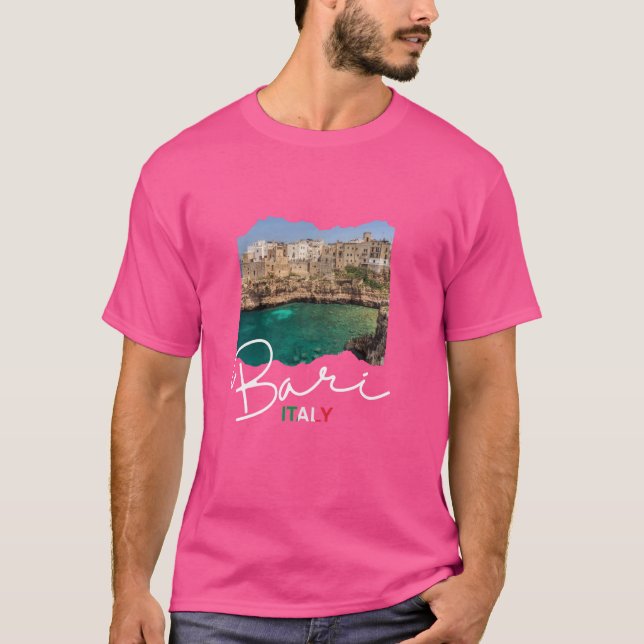 Italien Bari Souvenir Bari Italien T-Shirt (Vorderseite)