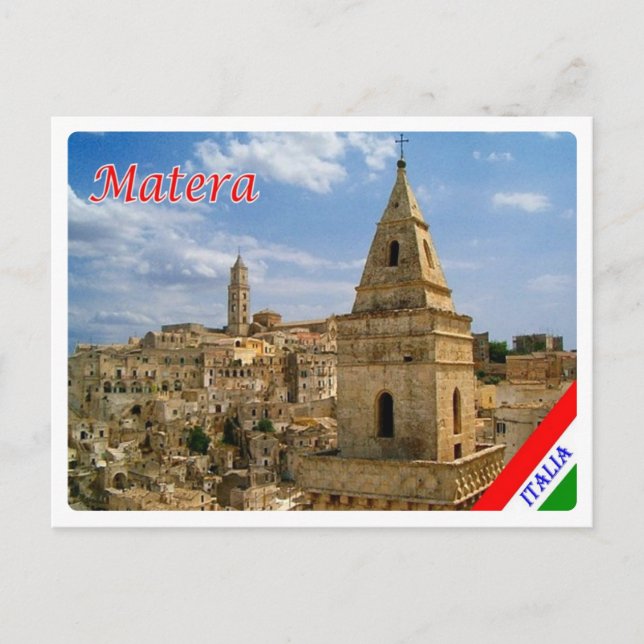 Italien - Basilicata - Matera - Postkarte (Vorderseite)