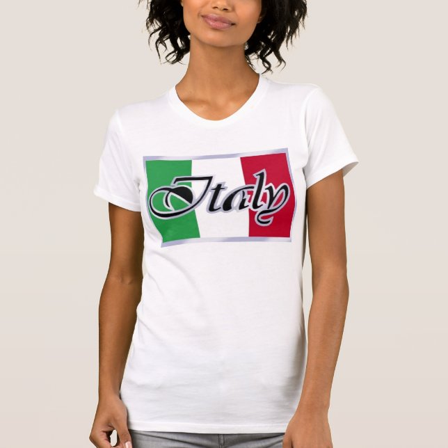 Italien-Behälter T-Shirt (Vorderseite)