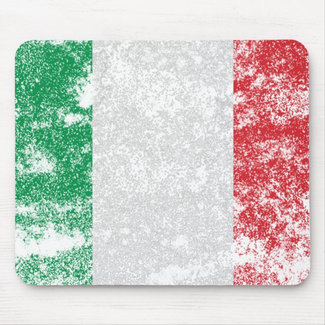 Italien - beunruhigtes Mousepad (Vorne)