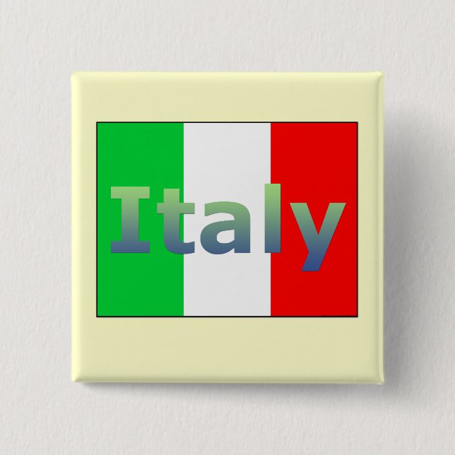 Italien Button (Vorderseite)