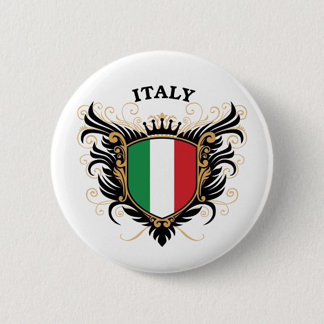 Italien Button (Vorderseite)