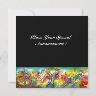 ITALIEN CARNIVAL Masquerade Ball, Tanz und Musik Ankündigung