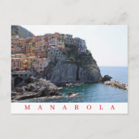 Italien Cinque Terre Manarola Ansichtskarte