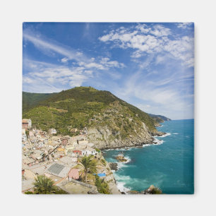 Italien, Cinque Terre, Vernazza, Hangstadt von 2 Magnet