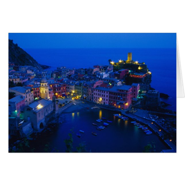 Italien, Cinque Terre, Vernazza. Hillside (Vorderseite (Horizontal))