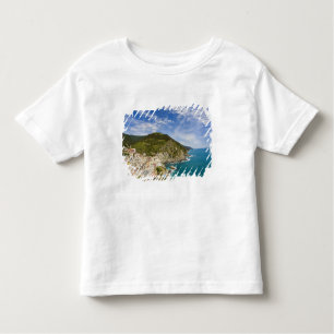 Italien, Cinque Terre, Vernazza, Hillside Town of  Kleinkind T-shirt