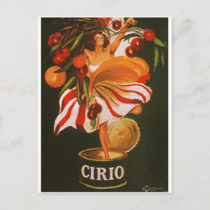 Italien - Cirio Tomaten Postkarte