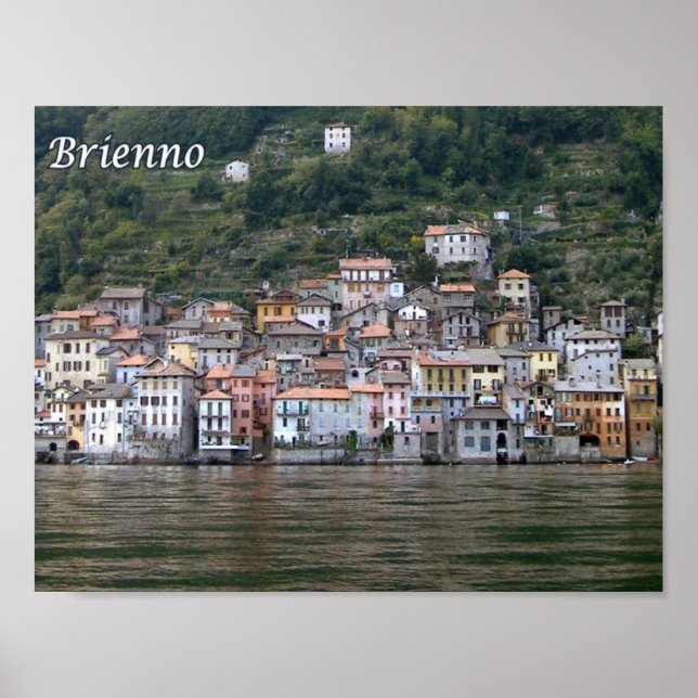 Italien - Como Lake - Brie - Poster (Vorne)
