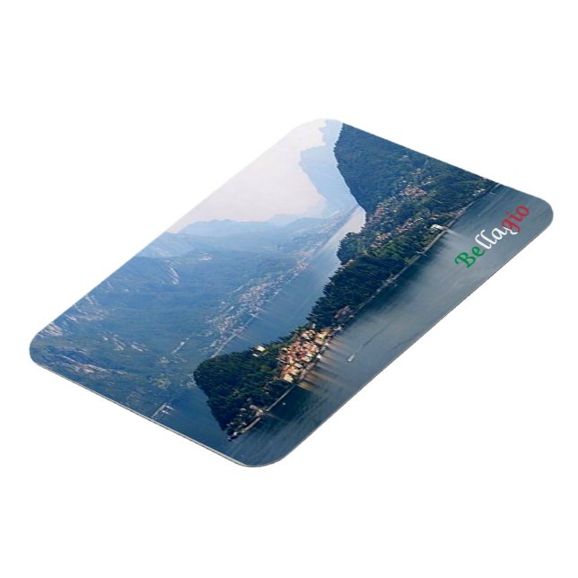 Italien - Comosee - Bellagio - Magnet (Linke Seite)