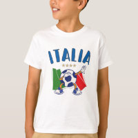 Italien - Dabbing Fußball-Flagge - 4 Sterne