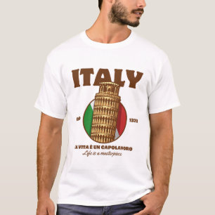 Italien: Das Leben ist ein Meisterwerk T-Shirt