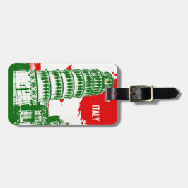 Italien | der lehnende Turm von Pisa Gepäckanhänger