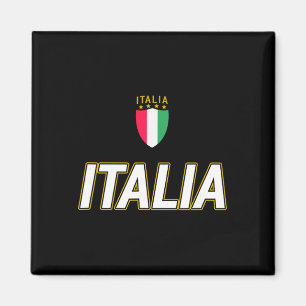 Italien Design, italienischer Fußballtrikot-Stil,  Magnet
