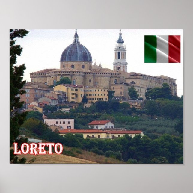 Italien - Die März - Loreto - Poster (Vorne)
