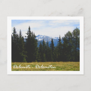 Italien, Dolomiten Postkarte