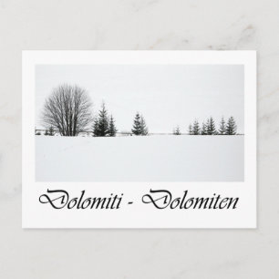 Italien, Dolomiten Postkarte
