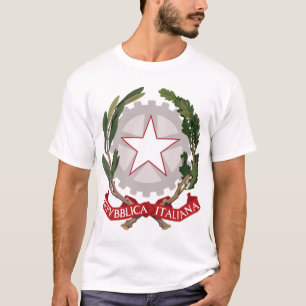 Italien Emblem Coat of Arms T Shirt