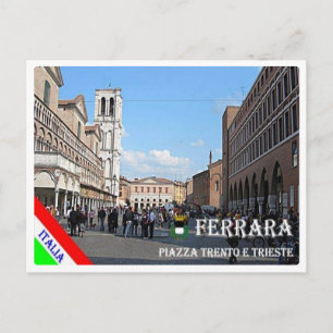 Italien - Emilia Romagna - Ferrara - Postkarte