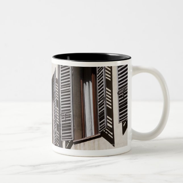 Italien, Emilia-Romagna, Parma Zweifarbige Tasse (Rechts)