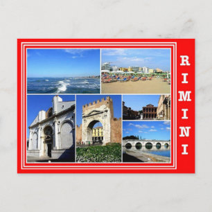 Italien - Emilia Romagna - Rimini - Mosaik - Postkarte