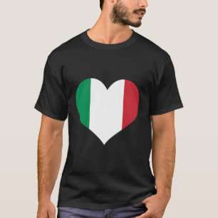 Italien Er ist stolz auf die italienische Flagge T-Shirt