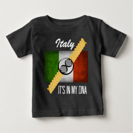 Italien Es ist in meiner DNA Molecule Italienische Baby T-shirt