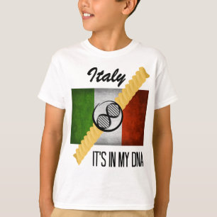 Italien Es ist in meiner DNA Molecule Italienische T-Shirt