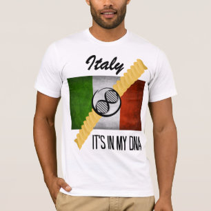 Italien Es ist in meiner DNA Molecule Italienische T-Shirt