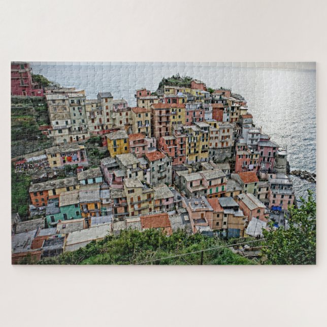 Italien-Fischerdorf - Manarola - 20x30 - PC 1014 Puzzle (Horizontal)