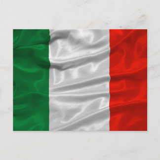 Italien Flag Postkarte