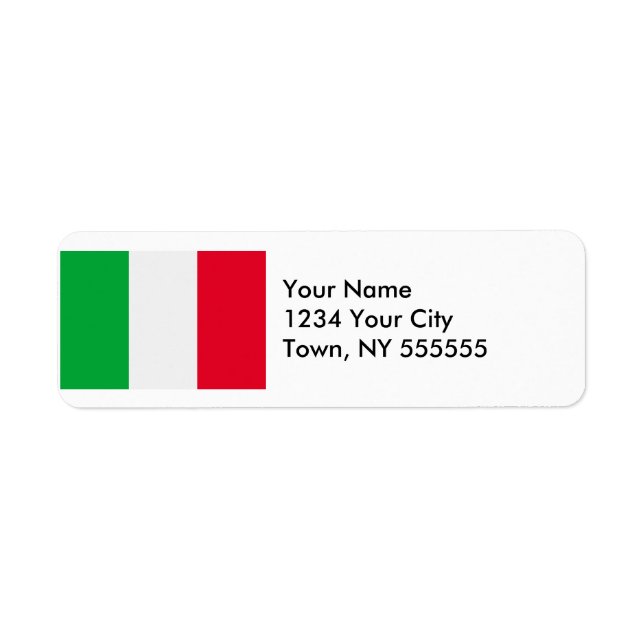 Italien-Flagge (Vorne)