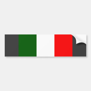Italien-Flagge Autoaufkleber