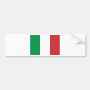 Italien-Flagge Autoaufkleber