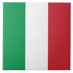 Italien-Flagge Fliese