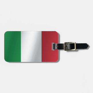 Italien-Flagge Gepäckanhänger
