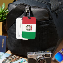 Italien-Flagge-Handyhülle Gepäckanhänger