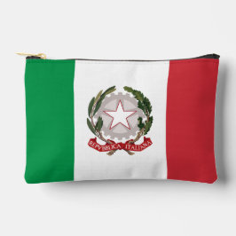 Italien-Flagge-Handyhülle Zubehörtasche