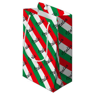 Italien-Flagge - hohe Qualität Kleine Geschenktüte