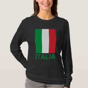 Italien Flagge Italien Italien Familie Erbe Paroti T-Shirt