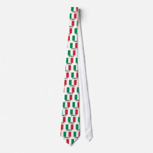 Italien-Flagge Krawatte
