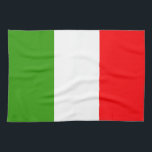 Italien-Flagge Küchentuch<br><div class="desc">Ursprüngliche Flaggenentwurfsaussehen wie es wurden an gemalt! Gedenken Sie Ihre Weltreisen, feiern Sie Ihr Erbe oder zeigen Sie jeder, wie viel Sie Liebe Ihr Zuhause! Dieses Bild ist auf einer Vielzahl der Produkte verfügbar. Karo heraus aller unserer anderen Entwürfe bei http://www.zazzle.com/zipperedflags haben Sie einen Antrag oder Fragen? Treten Sie mit...</div>