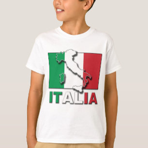 Italien Flagge Land T-Shirt