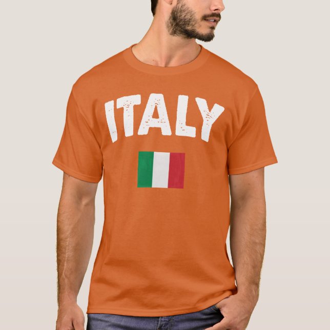 Italien Flagge Mädchen T-Shirt (Vorderseite)