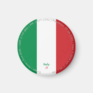 Italien-Flagge-Magnet Magnet