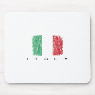 Italien-Flagge Mousepad
