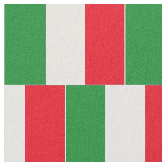 Italien-Flagge Stoff (Nahaufnahme)
