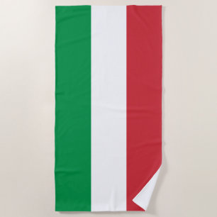 Italien-Flagge Strandtuch